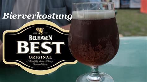 Belhaven Best Schottisches Ale Bierverkostung Youtube