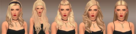 Sims 4 Maxis Match Finds — Top 5 Long Straight Mm Hairstyles