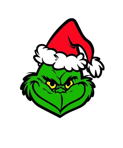 The Grinch Christmas SVG file Cricut Cameo shirts vinyl | Etsy | Grinch