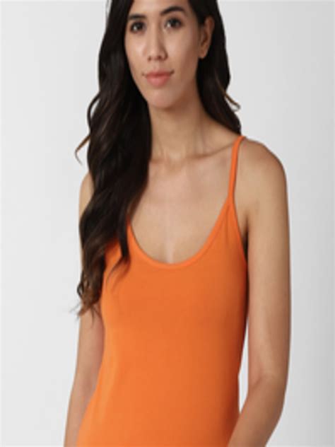 Buy Forever 21 Women Orange Camisole Top Camisoles For Women 17953024 Myntra