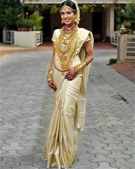 Indian Wedding Dresses 22 Latest Dresses To Look Like A Diva Kerala Wedding Saree Indian