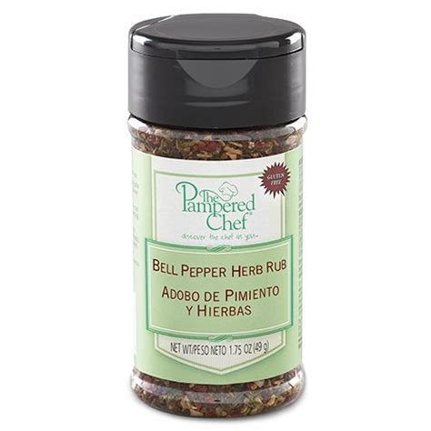 Bell Pepper Herb Rub Pampered Chef Stuffed Peppers Pampered Chef Outlet