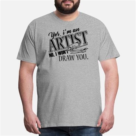 Artist Shirt Mens Premium T Shirt Spreadshirt