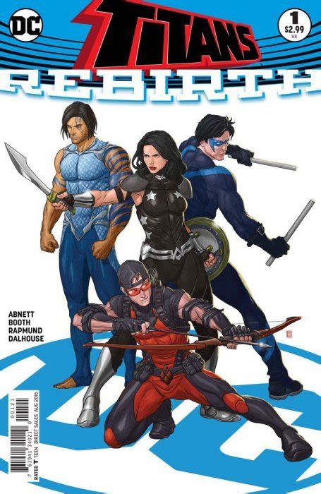 Titans Rebirth 1 Dc Comics Comic Book Value And Price Guide