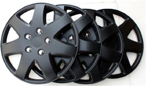 Abs Plastic Aftermarket Wheel Cover Matte Black Speical Finish 16 Inch