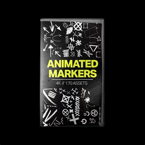 Animated Markers Tropic Colour