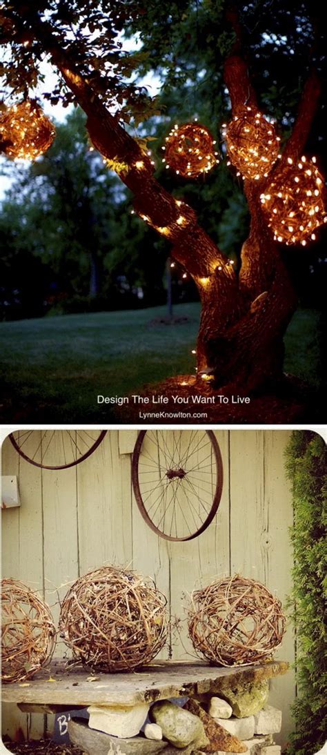 Diy Outdoor Lighting Ideas Photos Cantik