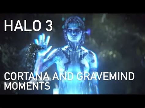 Halo All Cortana And Gravemind Moments Youtube