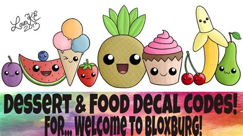 Fastest updated bloxburg codes 2021. Dessert and Food Decal Codes! -Welcome To Bloxburg - YouTube