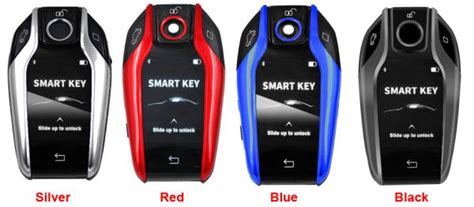 Universal Smart Remote Car Key With Lcd Screen Keyless Function