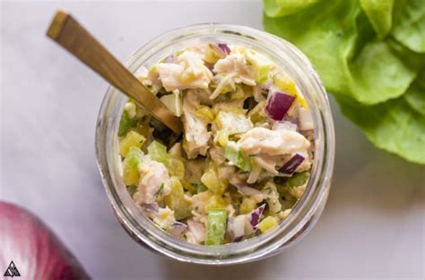 Instead of sour cream i used nonfat greek yogurt and it turned out great. Dill Pickle Canned Chicken Salad (Low Carb!) - Little Pine ...