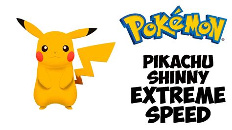 Giveaway Pikachu Evento Shinny Extreme Speed Youtube