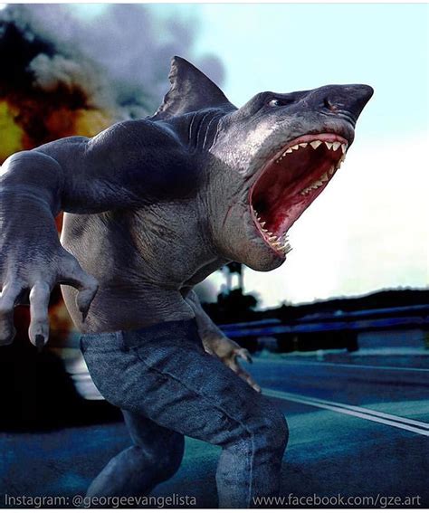 digital artist georgeevangelista has given us a glimpse at what a live action streetshark