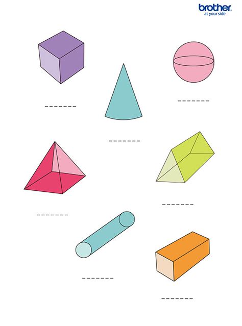 Free shape worksheets for preschool and kindergarten. Free Printable 3D Shapes Worksheet | Creative Center