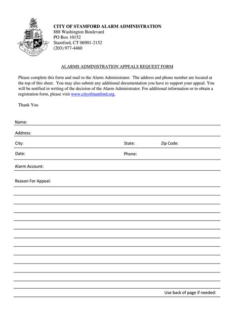 Ct Dcf Appeal Form Fill Out And Sign Online Dochub