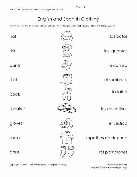 Kindergarten Worksheet In Spanish In 2020 Kindergarten Worksheets 26