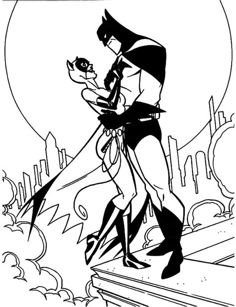 Harley quinn and catwoman coloring pages. Catwoman Neon Glow Coloring Pages | Best Place to Color
