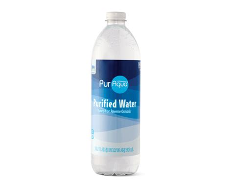 Puraqua Purified Drinking Water 23 Fl Oz Aldi Us