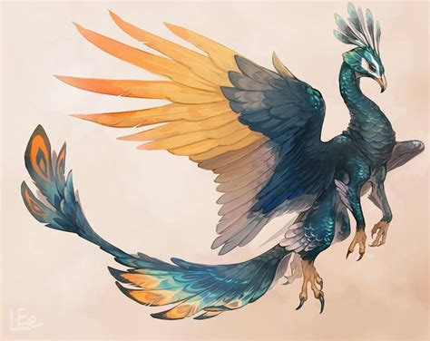 Pin By Goldenwheatcatstudio On Fantasy Creature Mythical Creatures