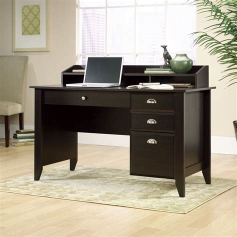 Urred computer desk glass top and metal frame desk table for computer desk gaming modern study office work writing desks table for home office small black 55 1 inch 129 00 129. Andover Mills Revere 3 Drawer Computer Desk & Reviews ...