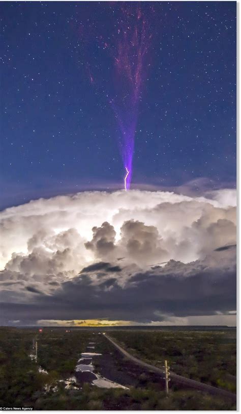 Photographer Captures A Rare Weather Phenomenon As Storm Creates A