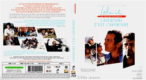 Jaquette Dvd De Laventure Cest Laventure Blu Ray Cinéma Passion