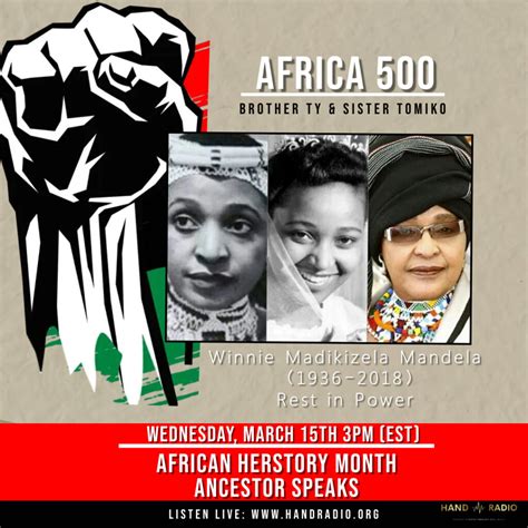 Africa 500 Wednesday March 15 2023 Pan Afrikan Activist Ancestor