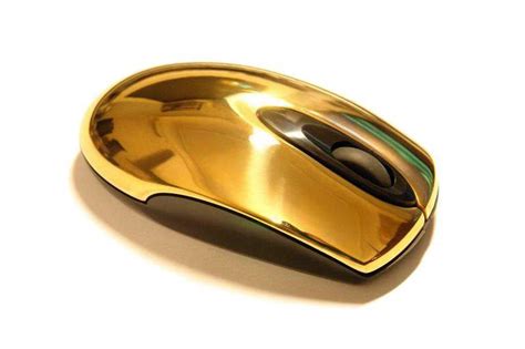 Worlds Most Expensive Computer Mouse Made Of Gold Diamonds