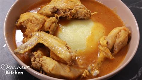 Ghana Chicken Light Soup And Plantain Fufupowdered Form Most Popular