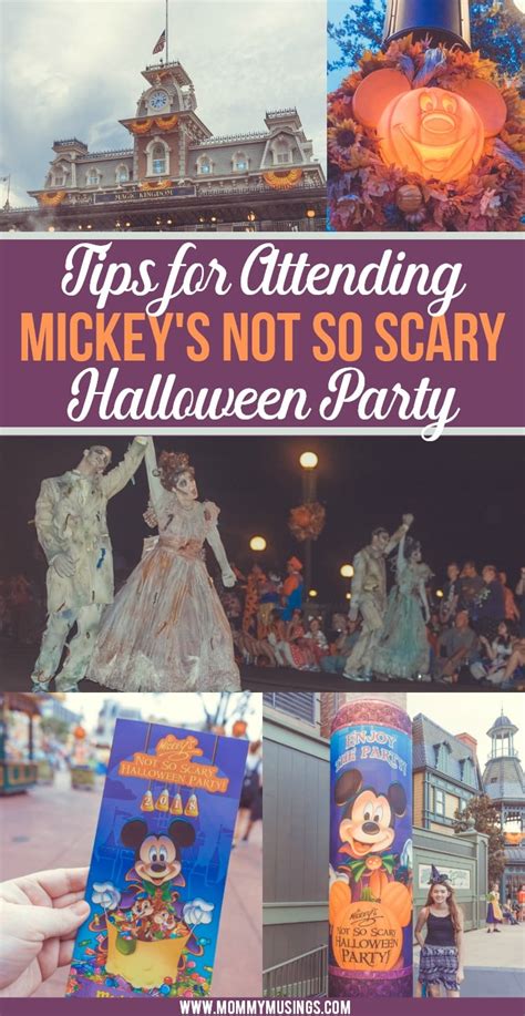 Tips for Attending Mickey's Not So Scary Halloween Party