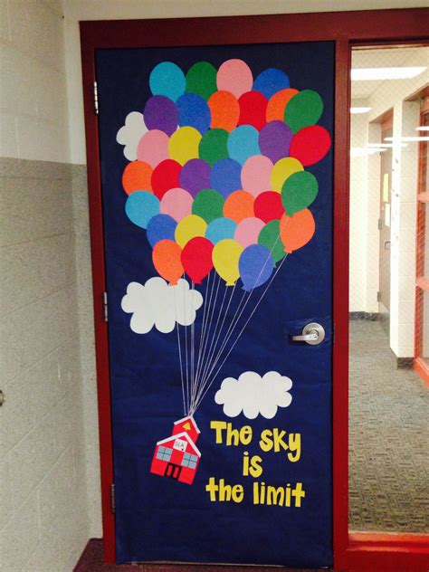 Classroom Door Decor Inspired By The Movie Up Instead Of
