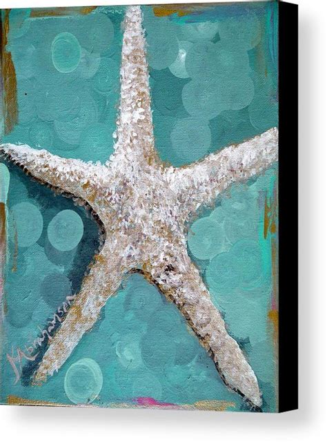 Starfish Goldie Canvas Print Canvas Art By Kristen Abrahamson Beach