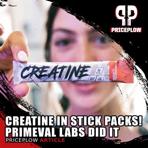 Primeval Labs Creatine Now In Convenient Stick Packs The Priceplow Blog