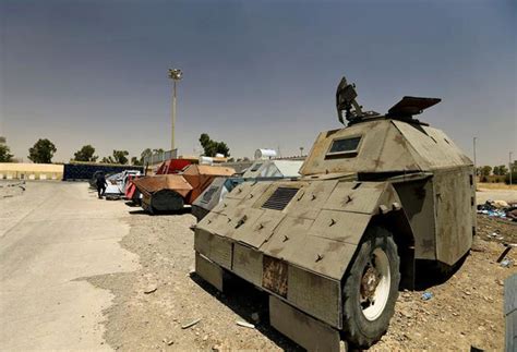 An Inside Look At The Fleet Of Armoured Cars Isis Built For Suicide