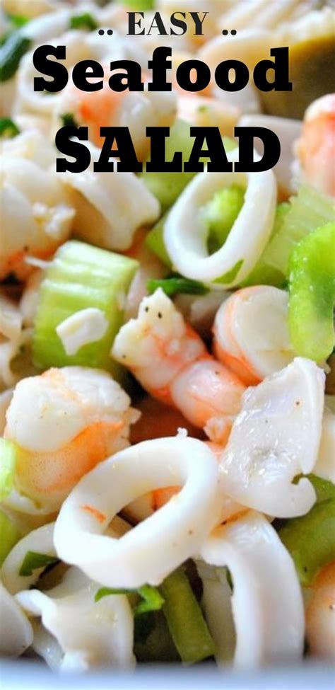 Seafood Salad Marinated For Christmas Eve 2 Sisters Recipes By Anna