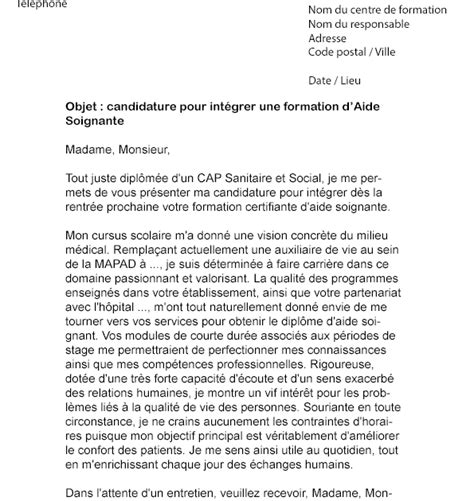 Projet Professionnel Aide Soignante Exemple / (PDF) Savoir décrire une