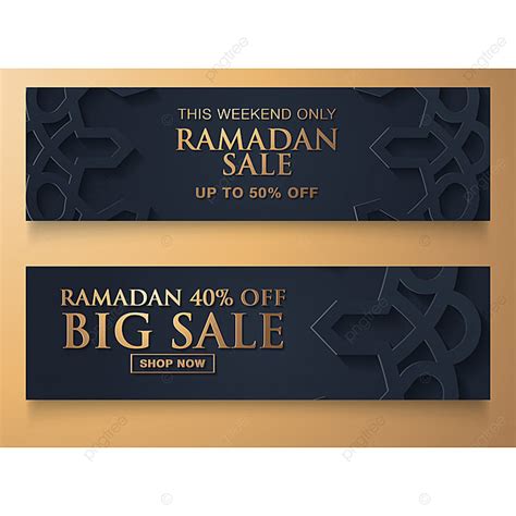 Ramadan Kareem Vector Sale Banner Discount Label Greeting Card Of