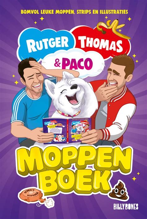 Het Moppenboek Van Rutger Thomas En Paco Thomas Van Grinsven 9789030509882 Boeken Bol