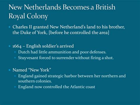 Ppt The Restoration Colonies Powerpoint Presentation Free Download