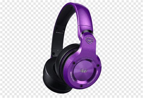 Headphones Musician Sound Audio Monster Cable Audifonos Purple