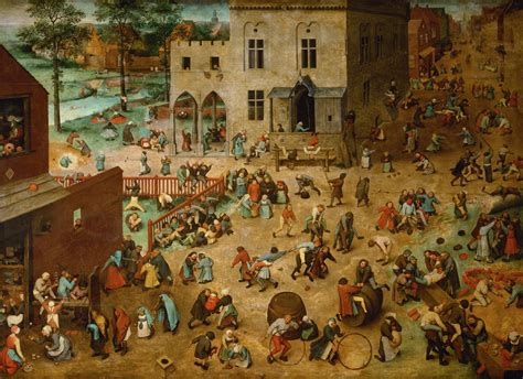   juego pikachu must die. Pieter Bruegel el Viejo - "Juegos de niños" (1560,... - El ...