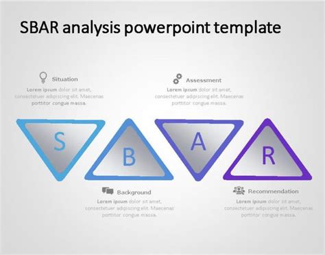 Sbar Powerpoint Template For Business Use 4l Powerpoint Templates
