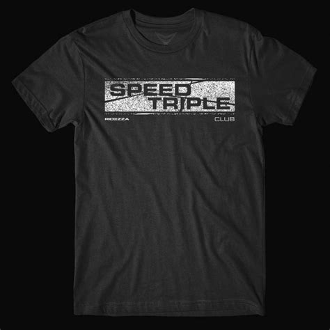 Speed Triple Performance Tri Blend T Shirt Ridezza