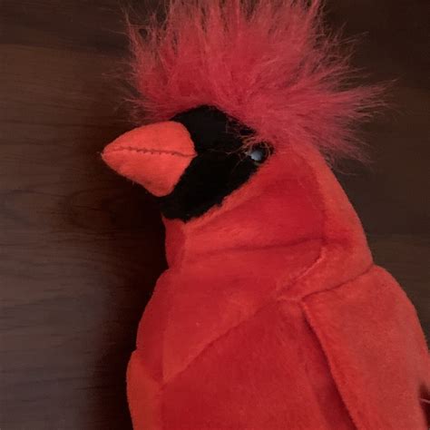 Ty Beanie Babies Mac The Cardinal Plush Toy Nwt Ebay
