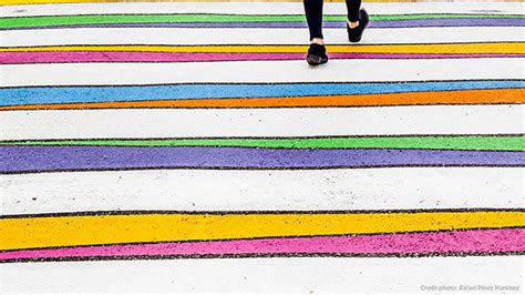 Colorful And Artistic Crosswalks Are Showing Up On The Streets Of