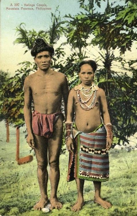 Philippines Mountain Province Native Nude Kalinga Couple S
