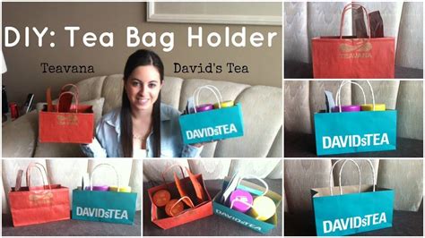 Then tie it in a simple overhand knot around the hanger. DIY: Tea Bag Holder - YouTube