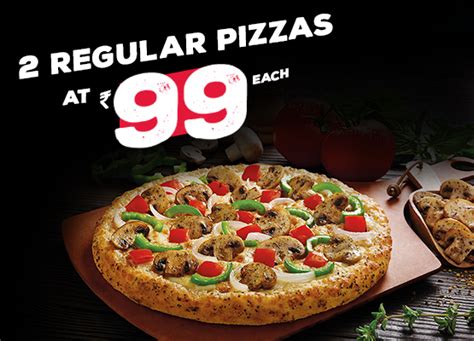 Disfruta de una experiencia única con nuestras pizzas de auténtica masa e ingredientes frescos. Dominos Regular Pizza Offer Buy Any Regular pizzas worth ...