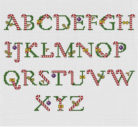 cross stitch fonts christmas alphabet cross stitch pattern christmas letters christmas