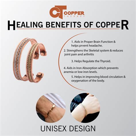 Healing Benefits Of Copper Jewelry Jewelry Star